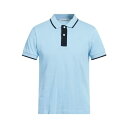 【送料無料】 トラサルディ メンズ ポロシャツ トップス Polo shirts Sky blue