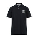 【送料無料】 ハーモント & ブレイン メンズ ポロシャツ トップス Polo shirts Black