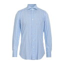 【送料無料】 フィナモレ 1925 メンズ シャツ トップス Shirts Sky blue