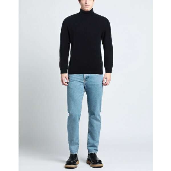 【送料無料】 マロ メンズ ニット&セーター アウター Turtlenecks Blue