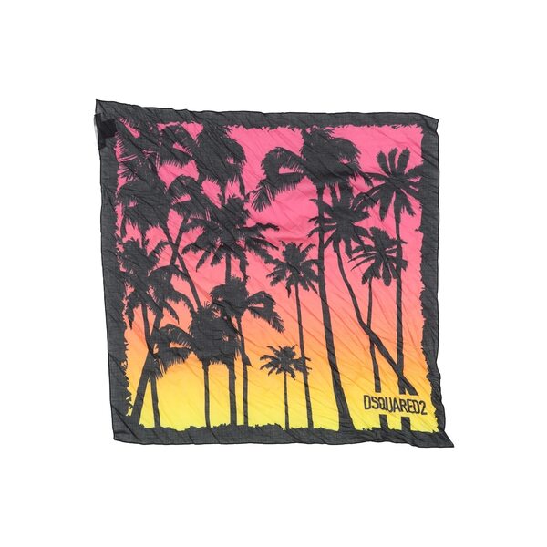 【送料無料】 ディースクエアード メンズ マフラー・ストール・スカーフ アクセサリー Scarves Pink