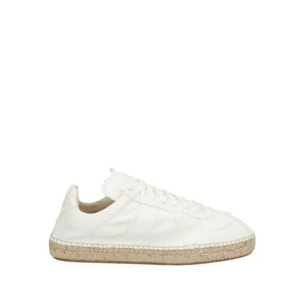 【送料無料】 マルタンマルジェラ メンズ サンダル シューズ Espadrilles White