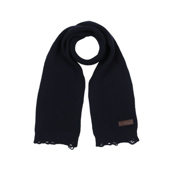 【送料無料】 ディースクエアード メンズ マフラー・ストール・スカーフ アクセサリー Scarves Blue