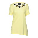 CAVALLI CLASS カヴァリ クラス/ロベルト・カバリ Tシャツ トップス レディース T-shirts Yellow