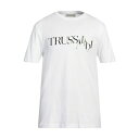 【送料無料】 トラサルディ メンズ Tシャツ トップス T-shirts White