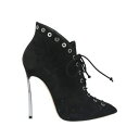 【送料無料】 カサディ レディース ブーツ シューズ Ankle boots Black