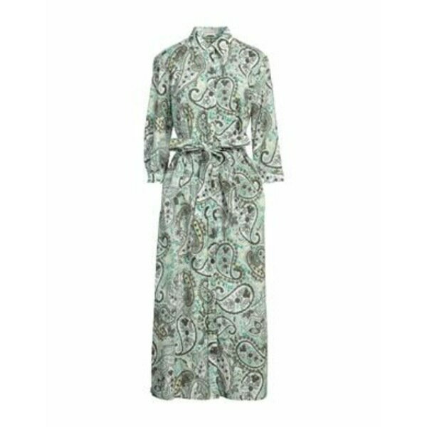 【送料無料】 カミセッタスノーブ レディース ワンピース トップス Maxi dresses Green