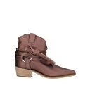 【送料無料】 トスカブルー? レディース ブーツ シューズ Ankle boots Purple