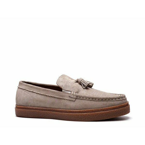 カルロスサンタナ メンズ スリッポン・ローファー シューズ Baez Loafer Grey Suede