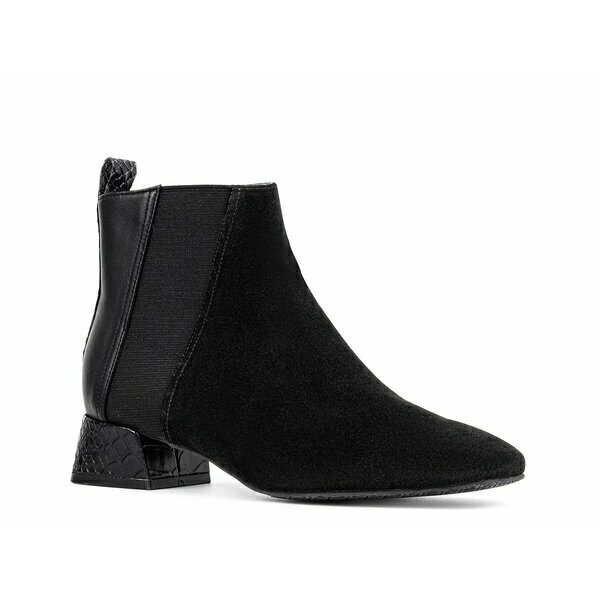 ドナルドプリネール レディース ブーツ シューズ Travis Bootie Black Suede