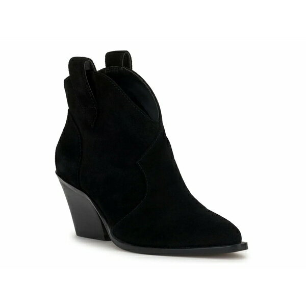 ジェシカシンプソン レディース ブーツ シューズ Zadie Western Bootie Black Suede