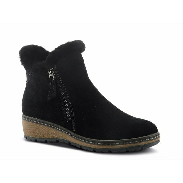 スプリングステップ レディース ブーツ シューズ Republic Wedge Bootie Black
