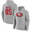 եʥƥ  ѡåȥ  San Francisco 49ers Fanatics Branded Team Authentic Custom Pullover Hoodie Kittle,George-85