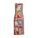 ジョニーワズ レディース ワンピース トップス Rachel May Jersey Midi-Dress multi