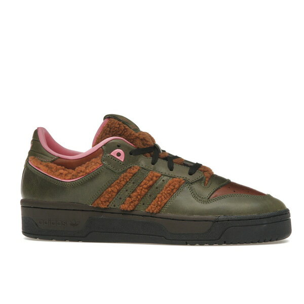 adidas アディダス メンズ スニーカー 【adidas Rivalry 86 Low The Simpsons Werewolf Flanders】 サイズ US_11.5(29.5cm) Wild Brown/Wild Pine/Rose Tone