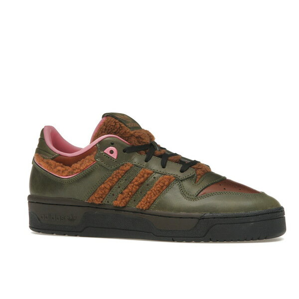 adidas アディダス メンズ スニーカー 【adidas Rivalry 86 Low The Simpsons Werewolf Flanders】 サイズ US_11.5(29.5cm) Wild Brown/Wild Pine/Rose Tone