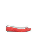 【送料無料】 ホーガン レディース サンダル シューズ Ballet flats Red