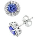 ■ブランド EFFY Collection (エフィー コレクション)■商品名 EFFY&reg; Tanzanite (9/10 ct. t.w.) & Diamond (1/3 ct. t.w.) Stud Earrings in 14k White Gold (Also available in Ruby, Emerald & Sapphire)■こちらの商品は米国・ヨーロッパからお取り寄せ商品となりますので、 お届けまで10日〜2週間前後お時間頂いております。 ■各ブランド・商品・デザインによって大きな差異がある場合がございます。 ■あくまで平均的なサイズ表ですので、「参考」としてご利用ください。 ■店内全品【送料無料】です！（※沖縄・離島は別途送料3,300円がかかります）