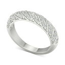 tH[Go[ OE _CY fB[X O ANZT[ Lab Grown Diamond Band (3/8 ct. t.w.) in Sterling Silver Sterling Silver