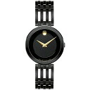 モバド モバド レディース 腕時計 アクセサリー Women's Esperanza Swiss Quartz Black PVD Watch 28mm Black