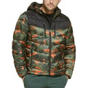 クラブルーム メンズ ジャケット＆ブルゾン アウター Men 039 s Chevron Quilted Hooded Puffer Jacket, Created for Macy 039 s Camouflage