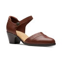 クラークス クラークス レディース パンプス シューズ Women's Emily 2 Ketra Ankle-Strap Pumps Tan Leather