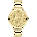 モバド モバド レディース 腕時計 アクセサリー Women's Bold Evolution 2.0 Swiss Quartz Ionic Plated Light Gold-Tone 2 Steel Watch 34mm Gold-Tone