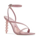 アルド アルド レディース サンダル シューズ Women's Tiffania Heart Sculpted Heel Dress Sandals Glitter Pink