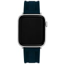 BXJ[g Y rv ANZT[ Men's Blue Premium Silicone Band Compatible with 42mm, 44mm, 45mm, Ultra, Ultra2 Apple Watch Blue