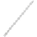 ジバンシー レディース ブレスレット・バングル・アンクレット アクセサリー Crystal Flex Bracelet Silver