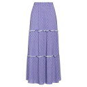 【送料無料】 イウ リタ メンノイア レディース スカート ボトムス Maxi skirts Purple