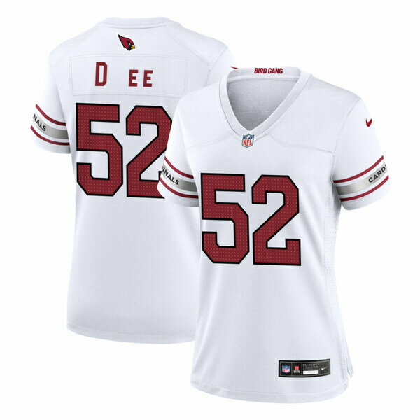 楽天astyナイキ レディース ユニフォーム トップス Arizona Cardinals Nike Women's Custom Game Jersey White