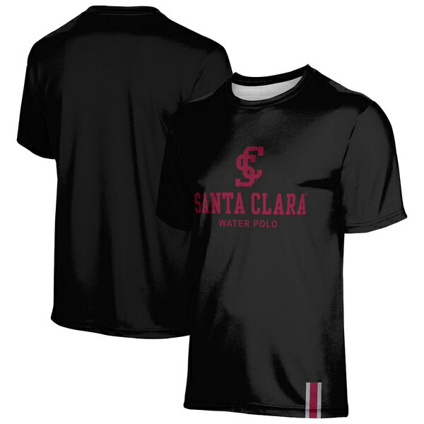 プロスフィア メンズ Tシャツ トップス Santa Clara Broncos ProSphere Water Polo 1.0 TShirt Black