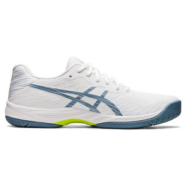 ASICS アシックス メンズ スニーカー WHITE/BLUE 【ASICS Gel Game 9 'White Steel Blue' 1041A337-101】 サイズ US_11.5(29.5cm)