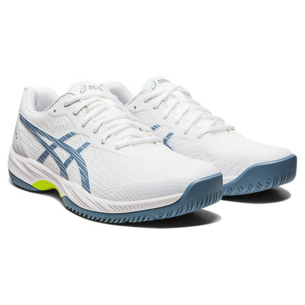 ASICS アシックス メンズ スニーカー WHITE/BLUE 【ASICS Gel Game 9 'White Steel Blue' 1041A337-101】 サイズ US_11.5(29.5cm)