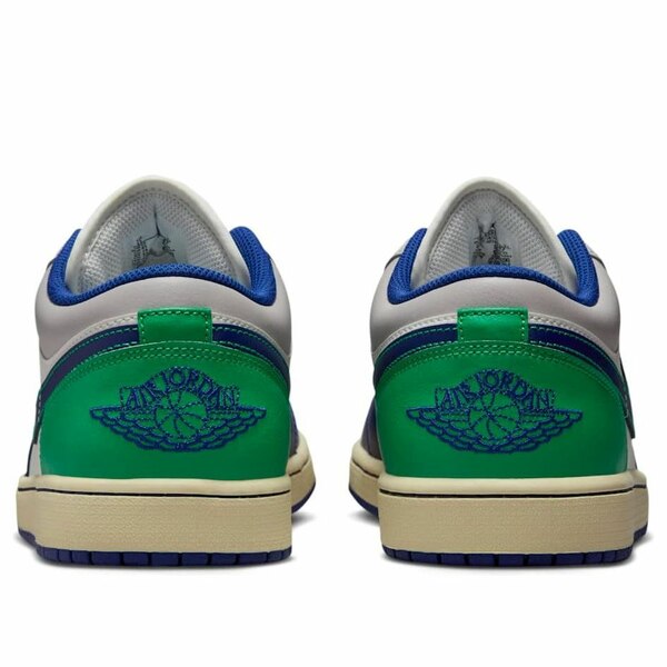 Air Jordan ジョーダン メンズ スニーカー White/Navy/Pine Green 【Air Jordan 1 Low 'Seahawks' 553558-147】 サイズ US_9.5(27.5cm)