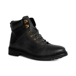 アンソニー ヴィア メンズ ブーツ シューズ Rockefeller Men's Leather Hiking Boots Black