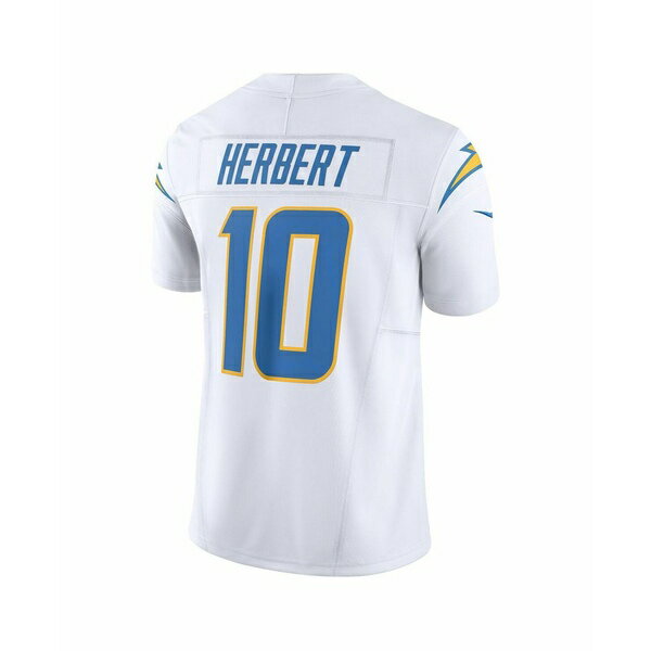 iCL fB[X TVc gbvX Men's Justin Herbert White Los Angeles Chargers Vapor F.U.S.E. Limited Jersey White