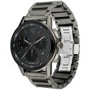 モバド レディース 腕時計 アクセサリー Men 039 s Swiss Chronograph Museum Sport Gray PVD Bracelet Watch 43mm Grey