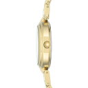 ANC fB[X rv ANZT[ Women's Gold-Tone Link Bracelet Watch 28mm White