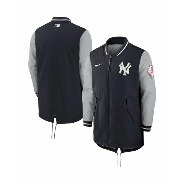 ナイキ ブルゾン レディース ナイキ レディース ジャケット＆ブルゾン アウター Men's Navy New York Yankees Dugout Performance Full-Zip Jacket Navy