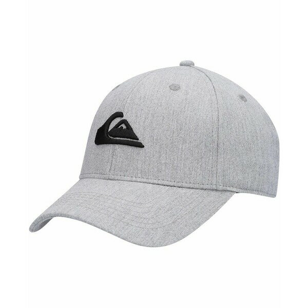 クイックシルバー レディース 帽子 アクセサリー Men's Heathered Gray Decades Snapback Hat Heather Gray