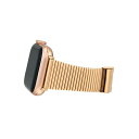 ANC fB[X rv ANZT[ Women's Rose Gold-Tone Stainless Steel Bar Bracelet Compatible with 38/40/41mm Apple Watch Rose Gold-Tone