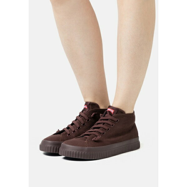 カンペール レディース スニーカー シューズ High-top trainers - burgundy