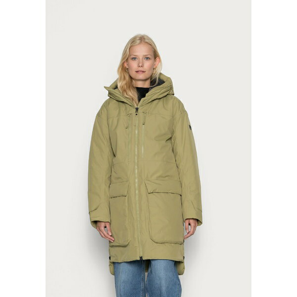 ヘリーハンセン レディース フィットネス スポーツ MAUD PADDED PARKA - Winter jacket - sage