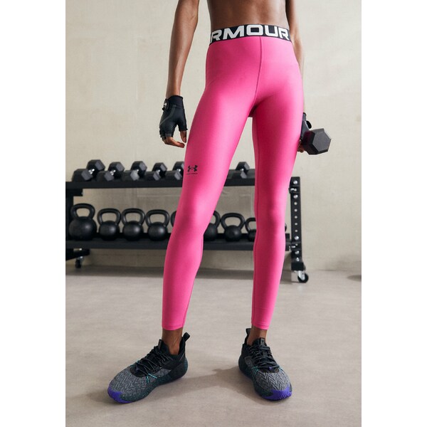 アンダーアーマー レディース フィットネス スポーツ AUTHENTICS LEGGING - Leggings - astro pink