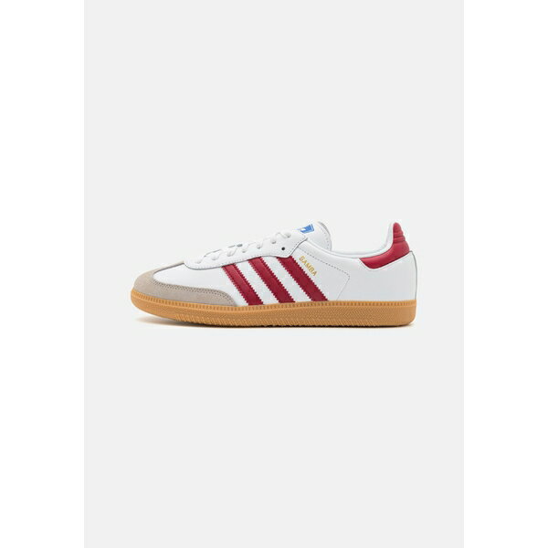 ǥꥸʥ륹  ˡ 塼 SAMBA OG UNISEX - Trainers - footwear white/collegiate burgundy