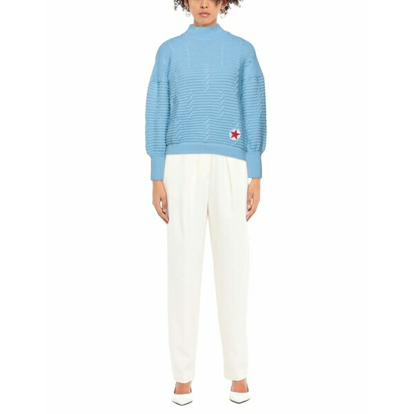 オーディー エト アモー ODI ET AMO レディース ニット&セーター アウター Turtlenecks Sky blue