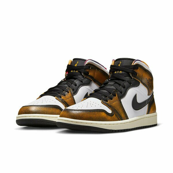 Air Jordan ジョーダン メンズ スニーカー 【Air Jordan 1 Mid SE 'Wear-Away - Taxi' DQ8417-071】 サイズ US_12(30.0cm)