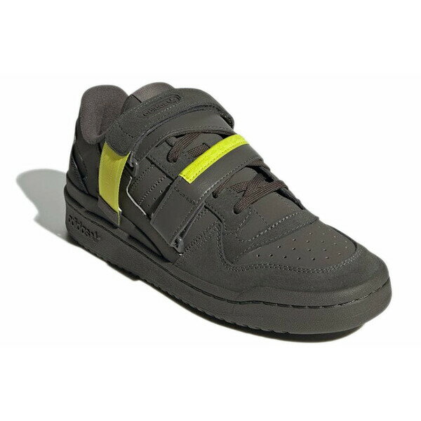 adidas アディダス メンズ スニーカー 【adidas originals Unisex Forum Low Sneakers Grey/Yellow GX3657】 サイズ US_5(23.0cm)